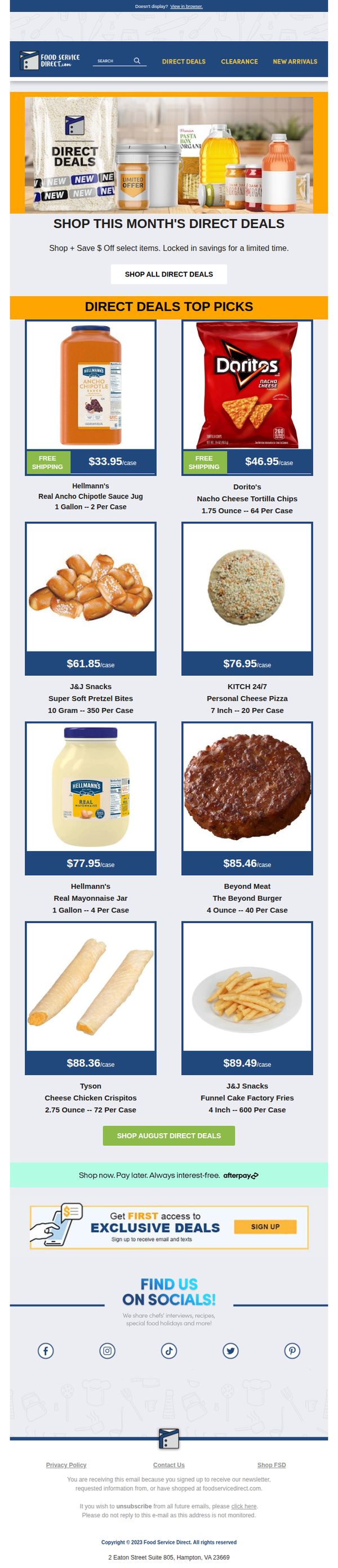 FoodServiceDirect.com