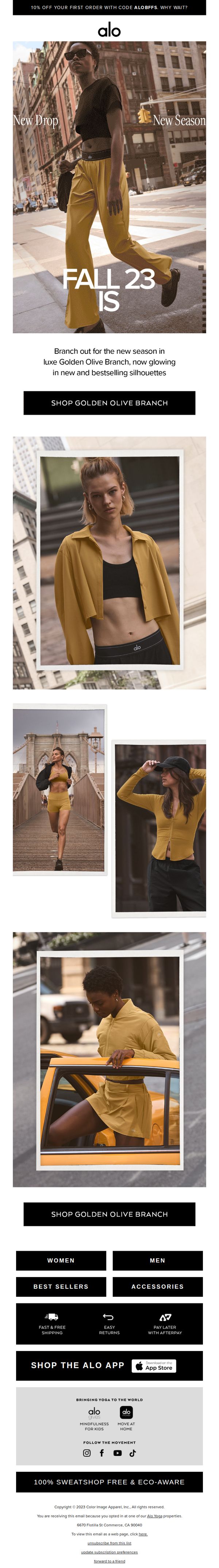8. NEW DROP: Fall '23 is here