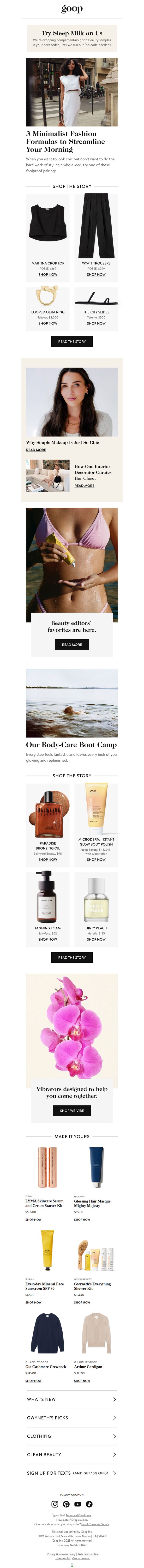 7. the Tuesday newsletter