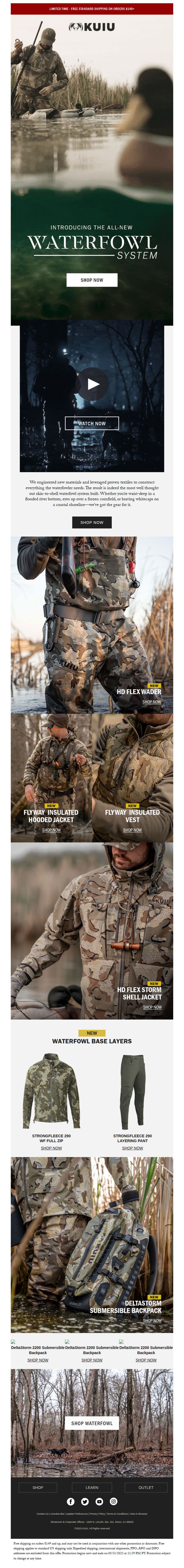 10. Introducing: The KUIU Waterfowl System