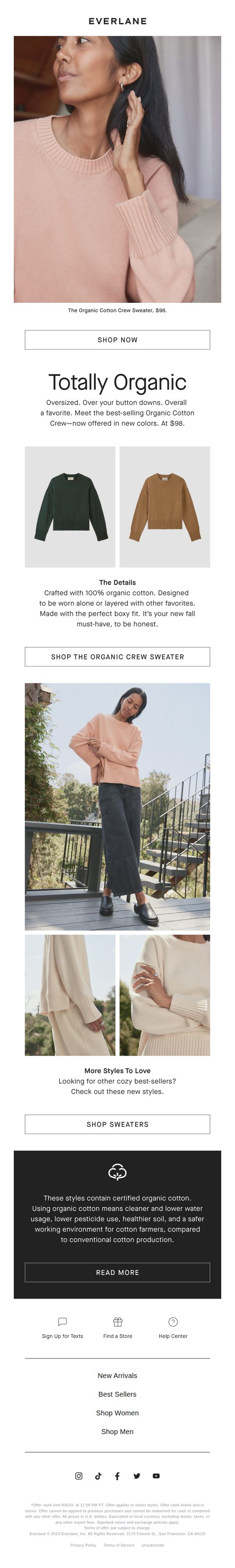 7. $98 Organic Sweaters You'll Love