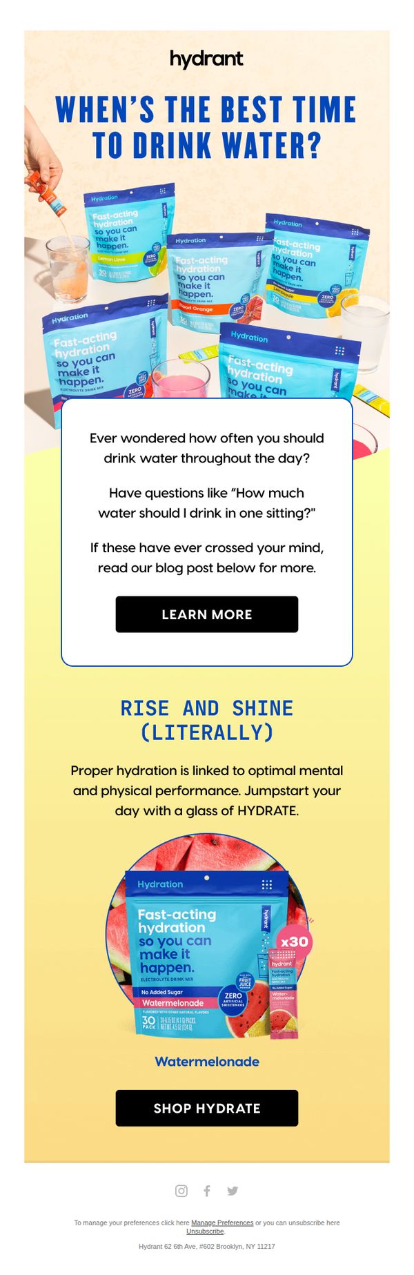 6. How much water should you really drink? 💧
