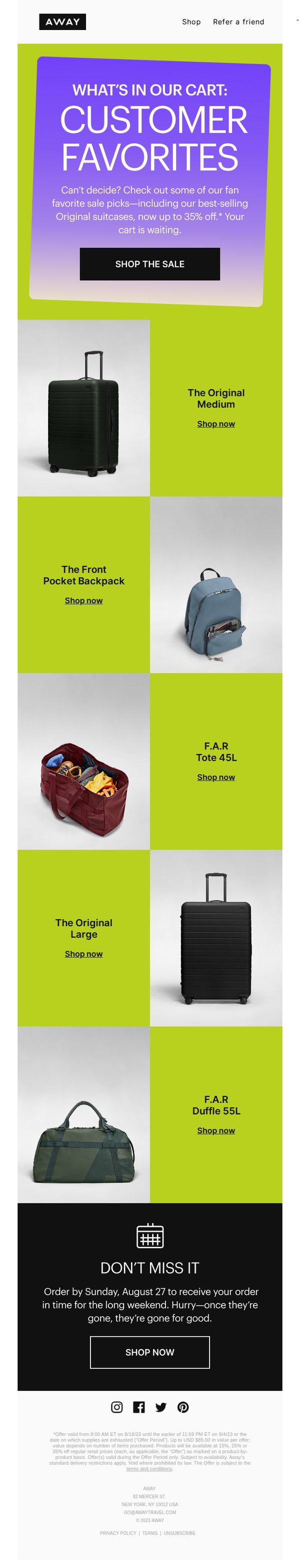 9. Our fan favorites are on sale