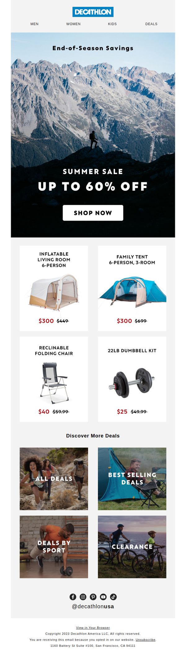 8. Up To 60% Off! A Sale Hotter Than Summer ☀️
