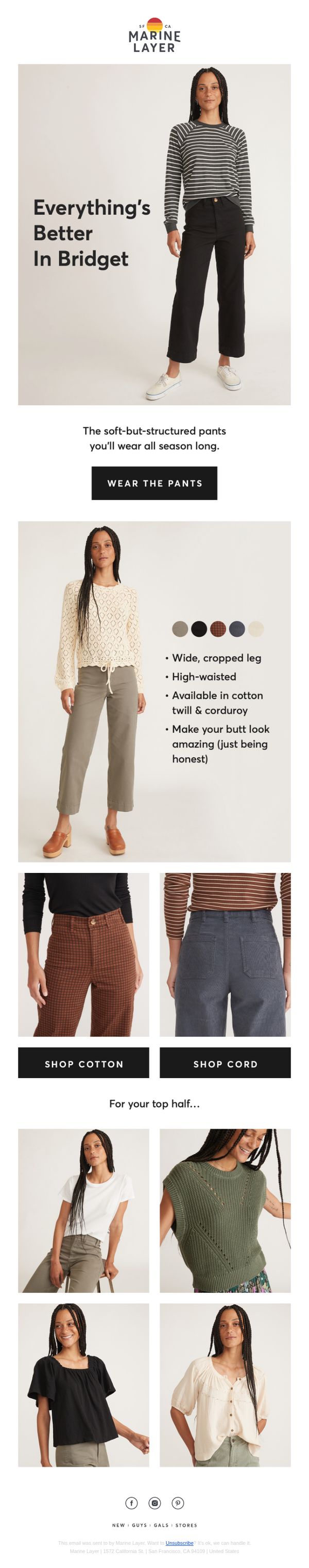 8. Your new wear-everywhere pant.