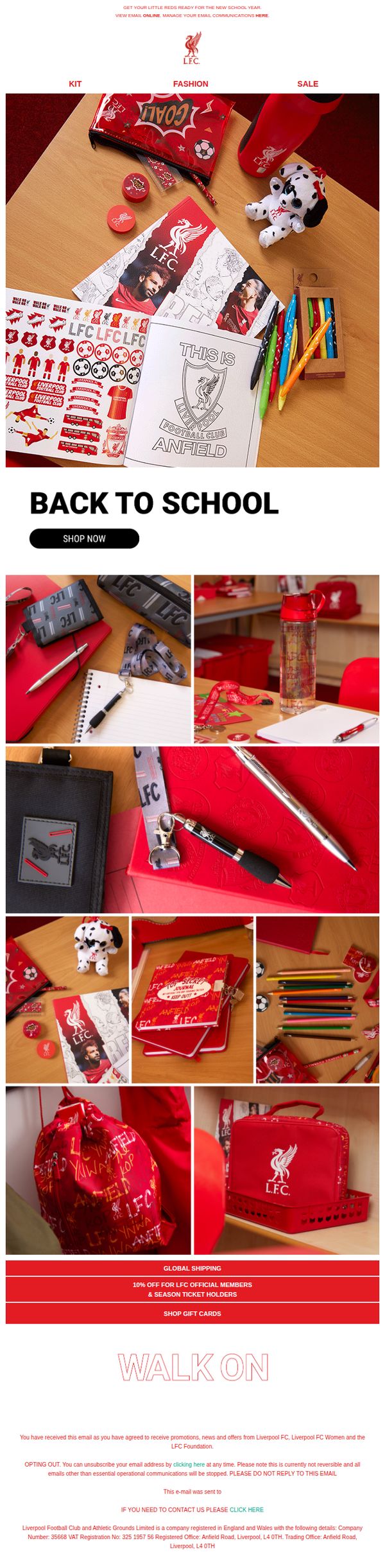 9. Kit the kids out with our Back to School Essentials.