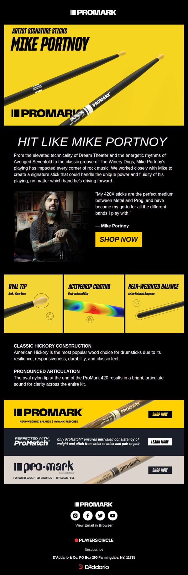 10. Check Out Mike Portnoy's Signature Stick