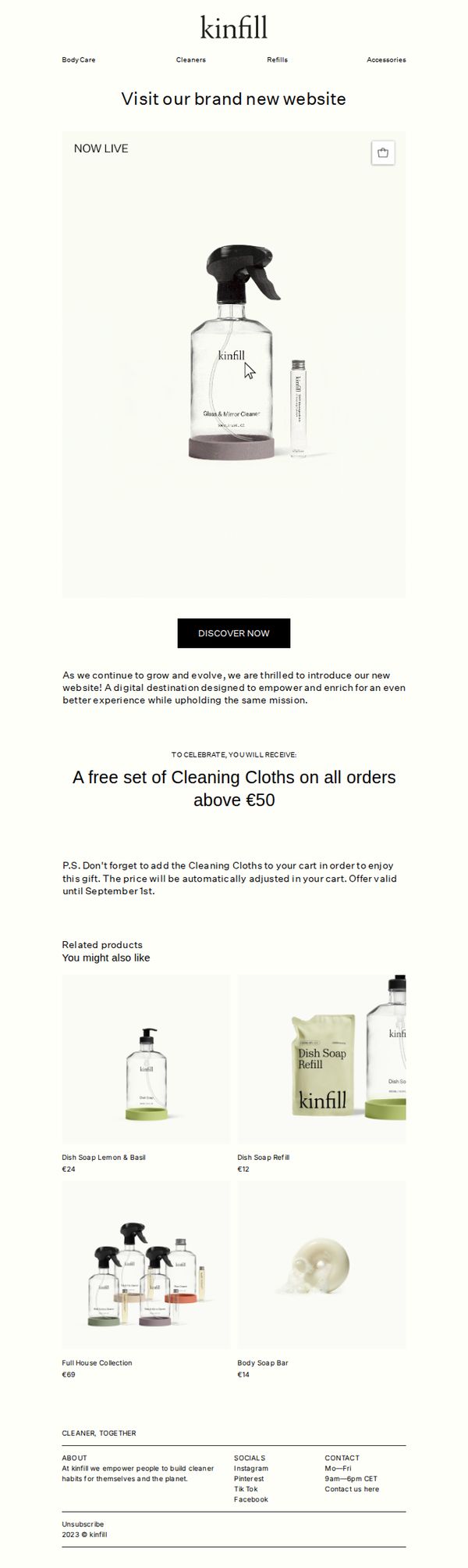 7. Our brand new website is live!