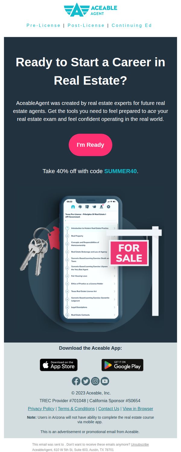 10. AceableAgent provides you with everything you need to succeed in real estate