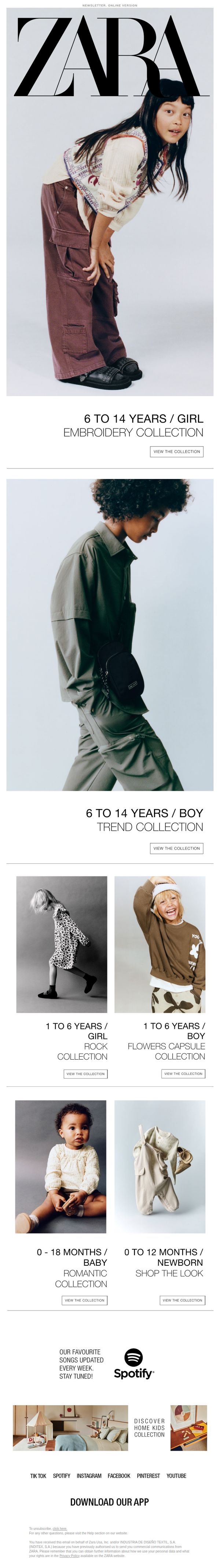 8. Discover what's new this week at #zarakids