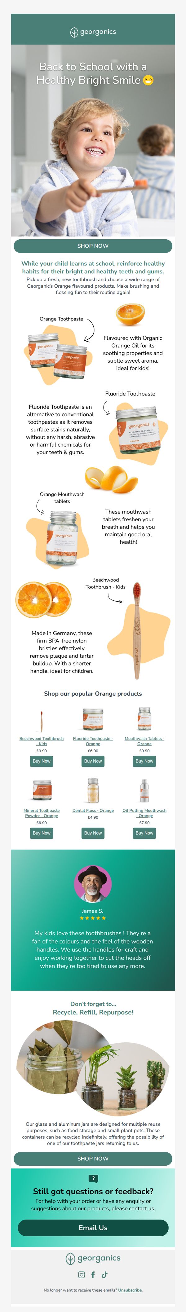 7. Georgianics: Back to School with a Healthy Bright Smile✨