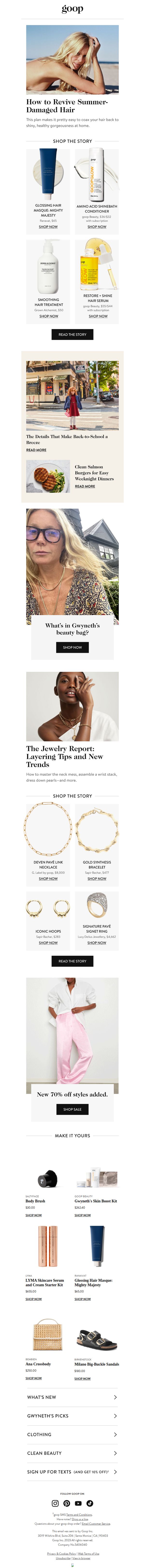 8. the Tuesday newsletter