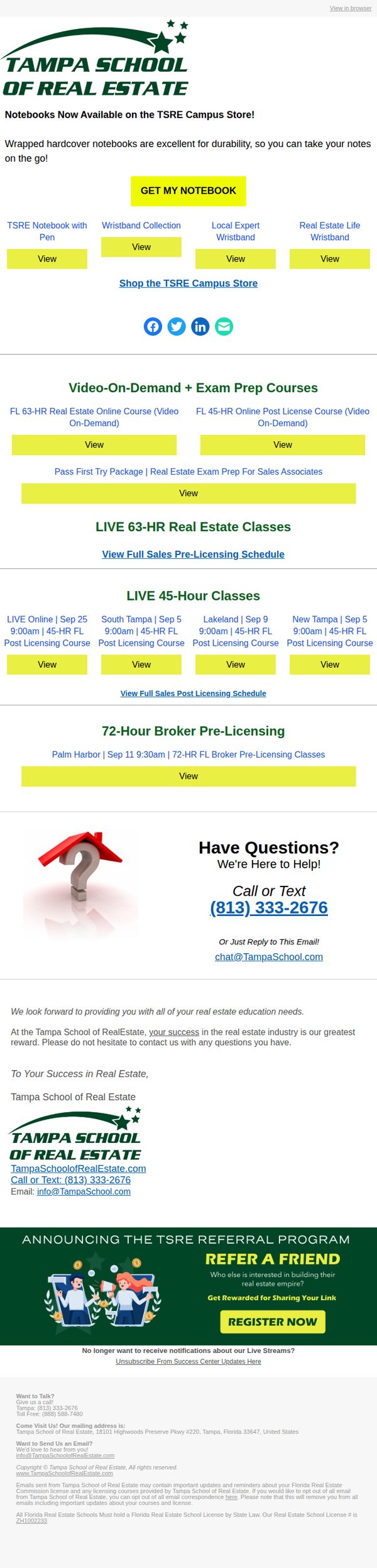 Tampa School of Real Estate