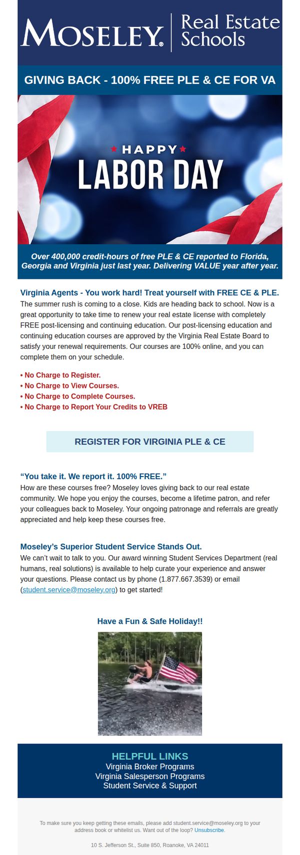 Moseley Real Estate Schools
