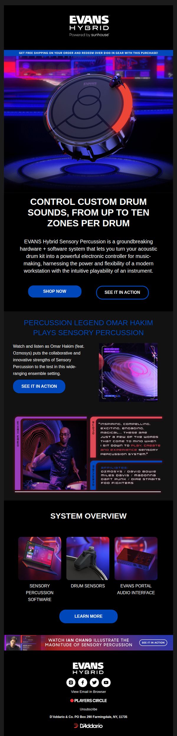 7. Watch Omar Hakim Play Sensory Percussion