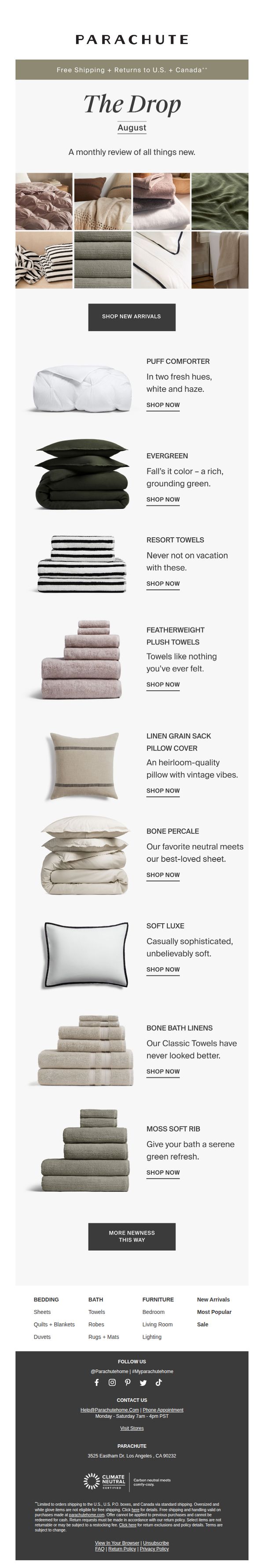 7. So. Much. Newness.