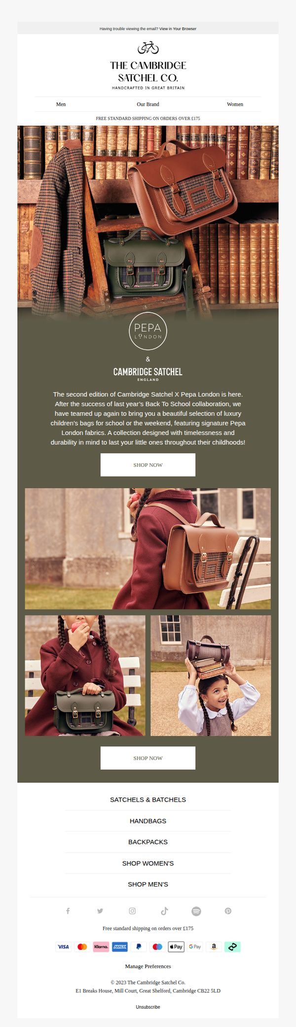 Cambridge Satchel