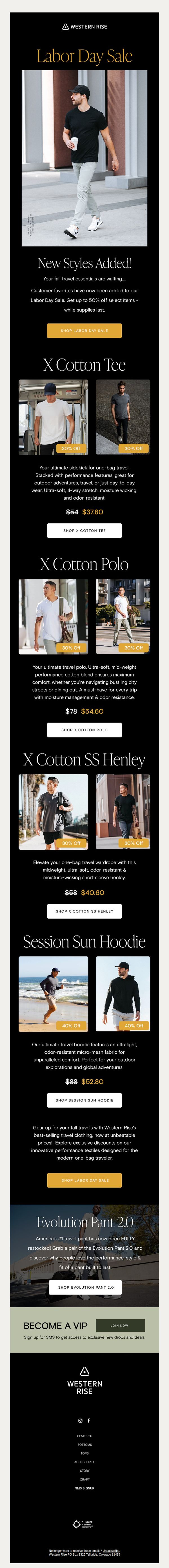 7. Western Rise: LABOR DAY SALE - NEW ITEMS ADDED 🔥