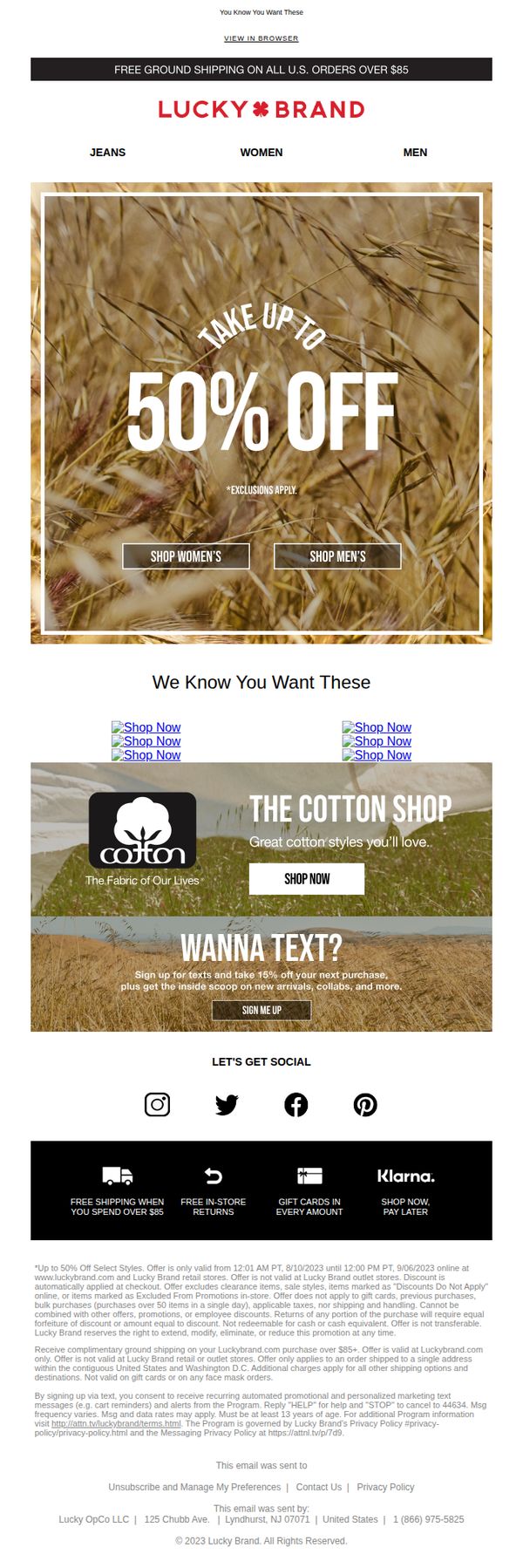 Lucky Brand