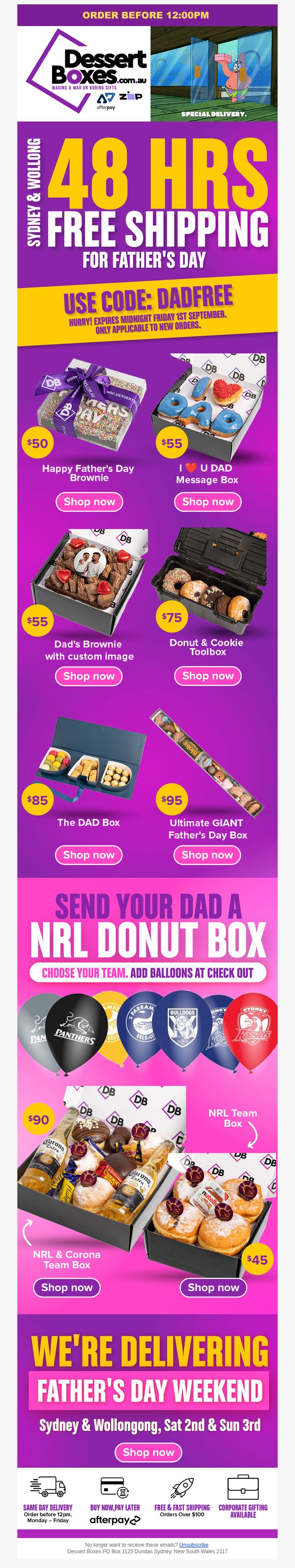 Dessert Boxes