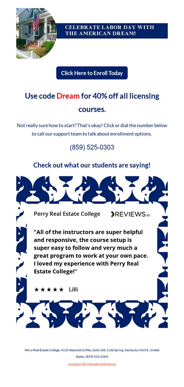 Perry Real Estate College