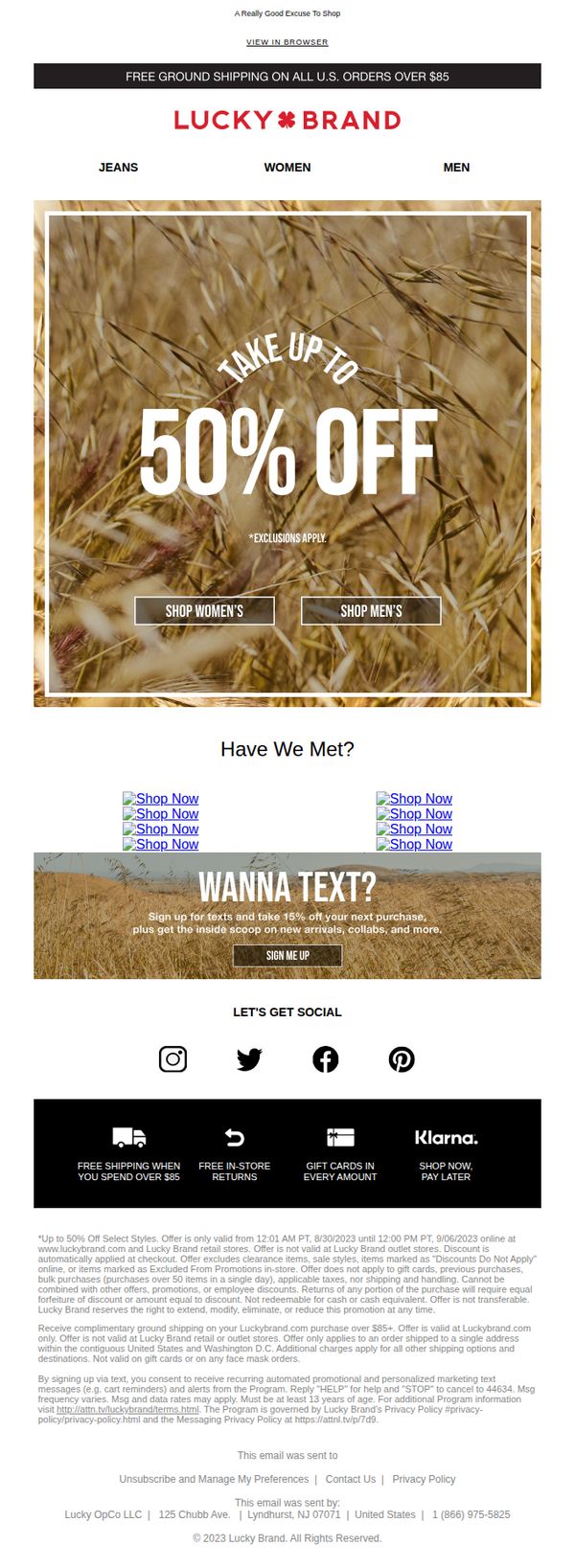 Lucky Brand