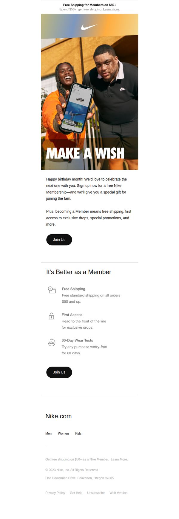 9. Nike: Time to celebrate you 🥳