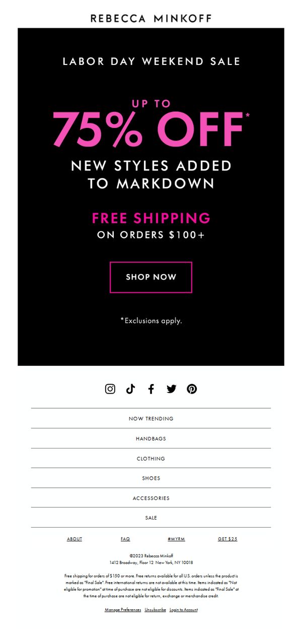 Rebecca Minkoff