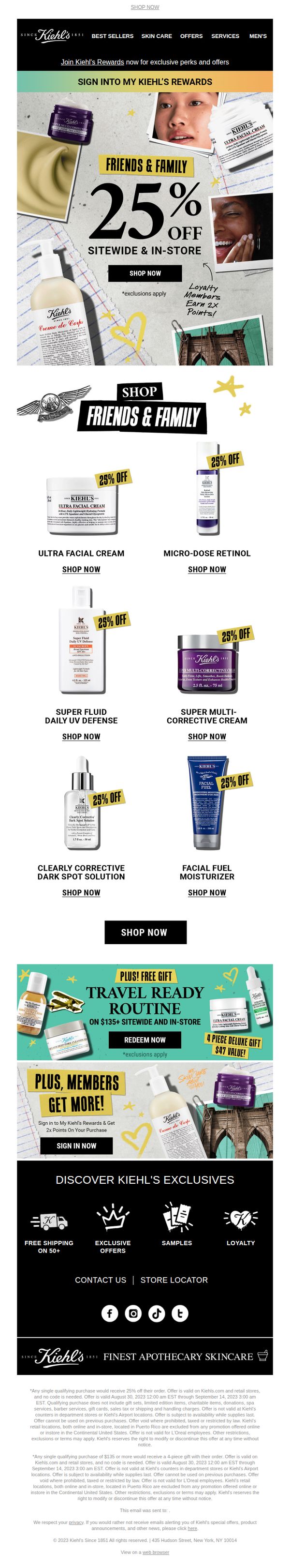 6. 25% OFF Back To School Skincare Favorites!