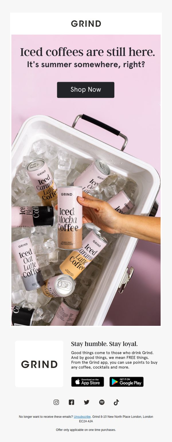 8. Year-Round Iced Coffee Fan?