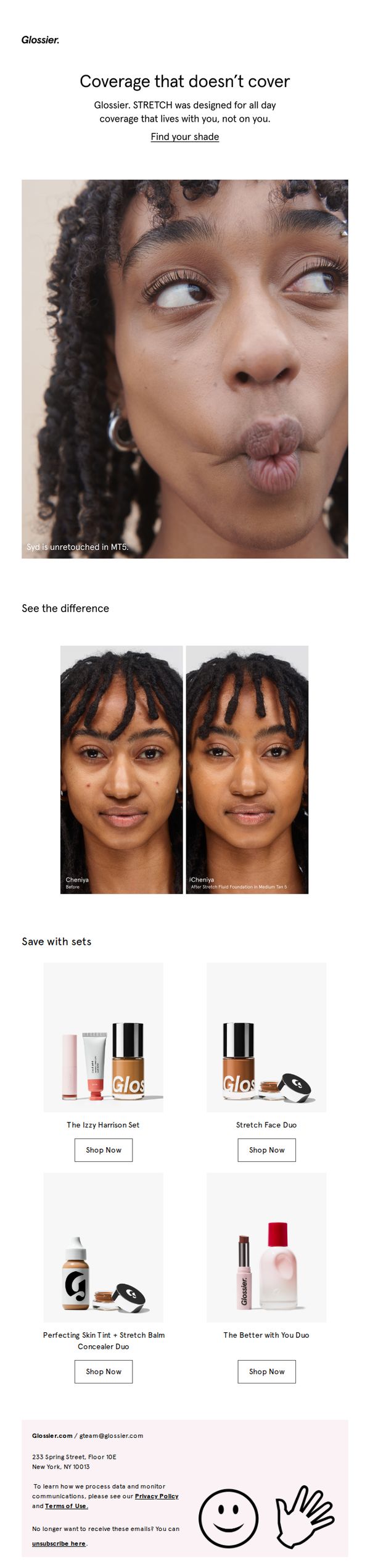 6. Glossier: There’s no going back