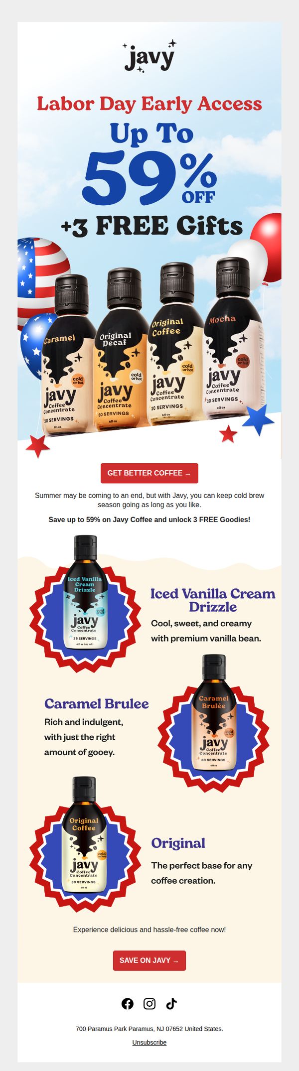 10. Javy Coffee: Early Access starts NOW!