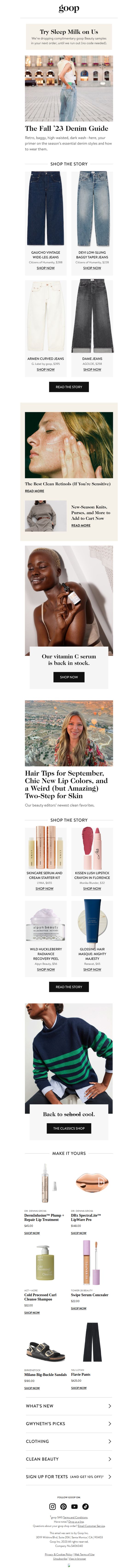 10. the Tuesday newsletter