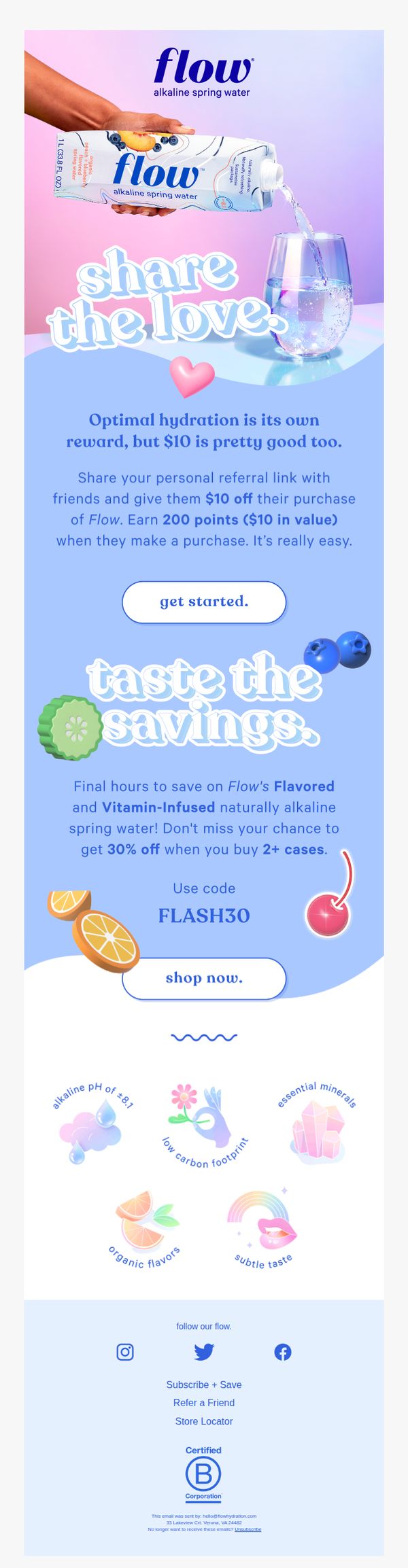 6. Spread the Flow love