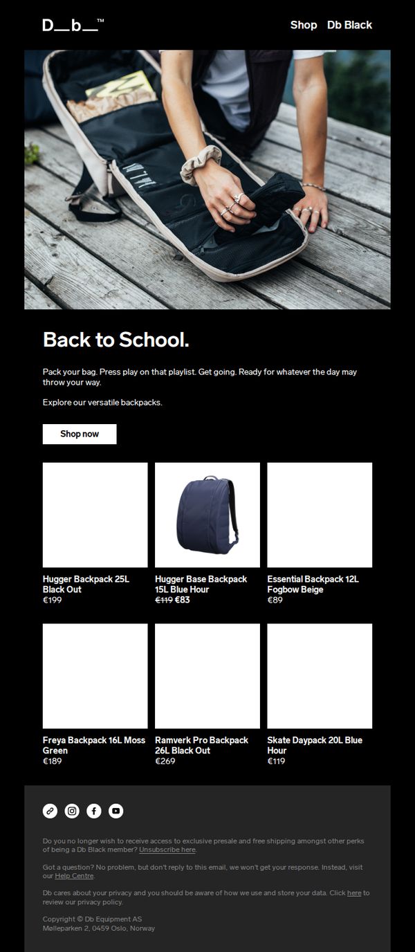 7. Db: Strike the perfect School/Life balance with Db