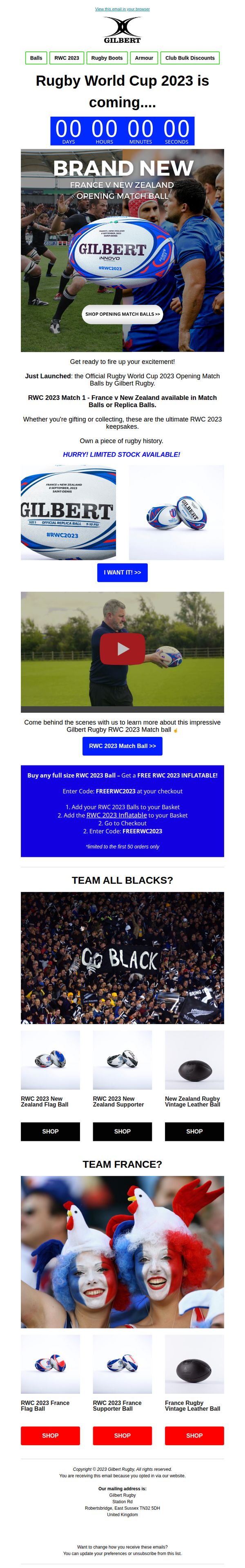 6. Eddy, want to own a RWC 2023 Opening Match Ball? 🏉
