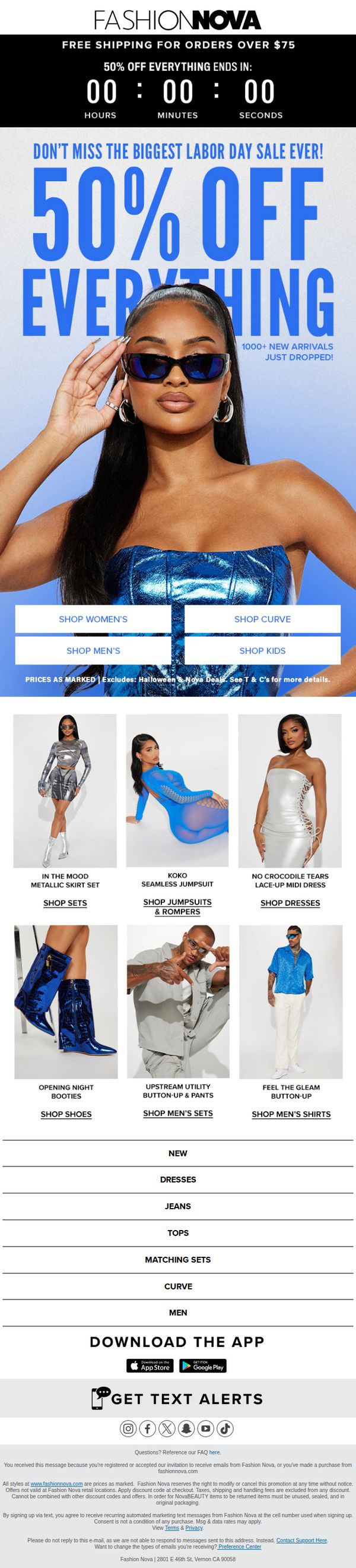 8. 50% Off Everything⭐1000+ NEW Arrivals!