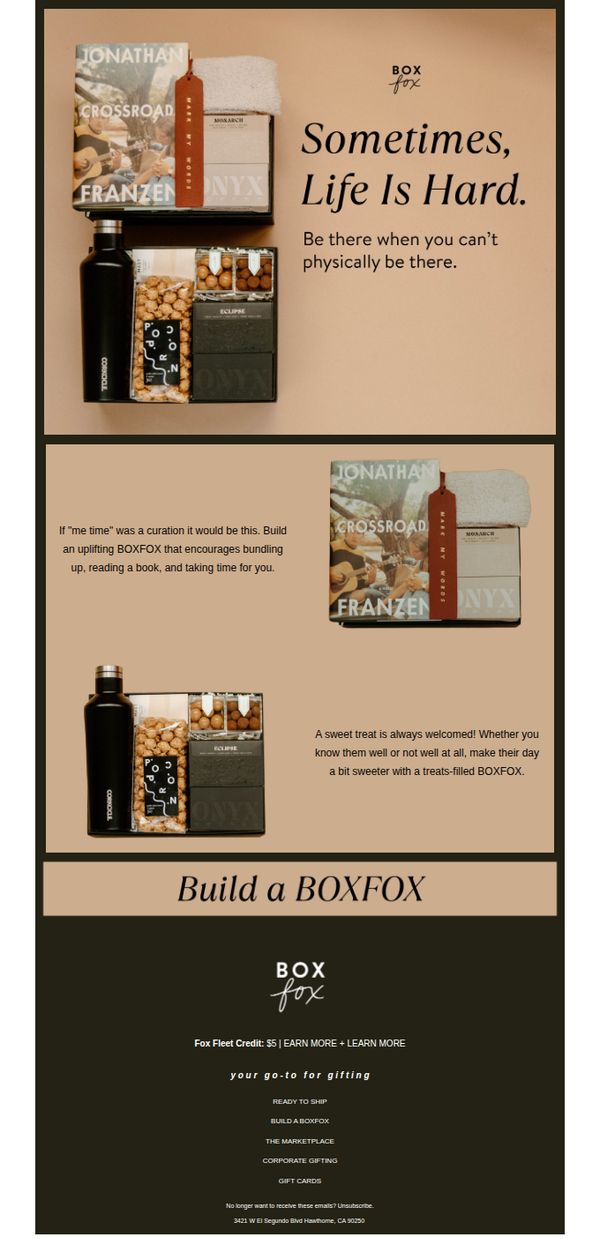 8. BOXFOX: When life is hard 💔