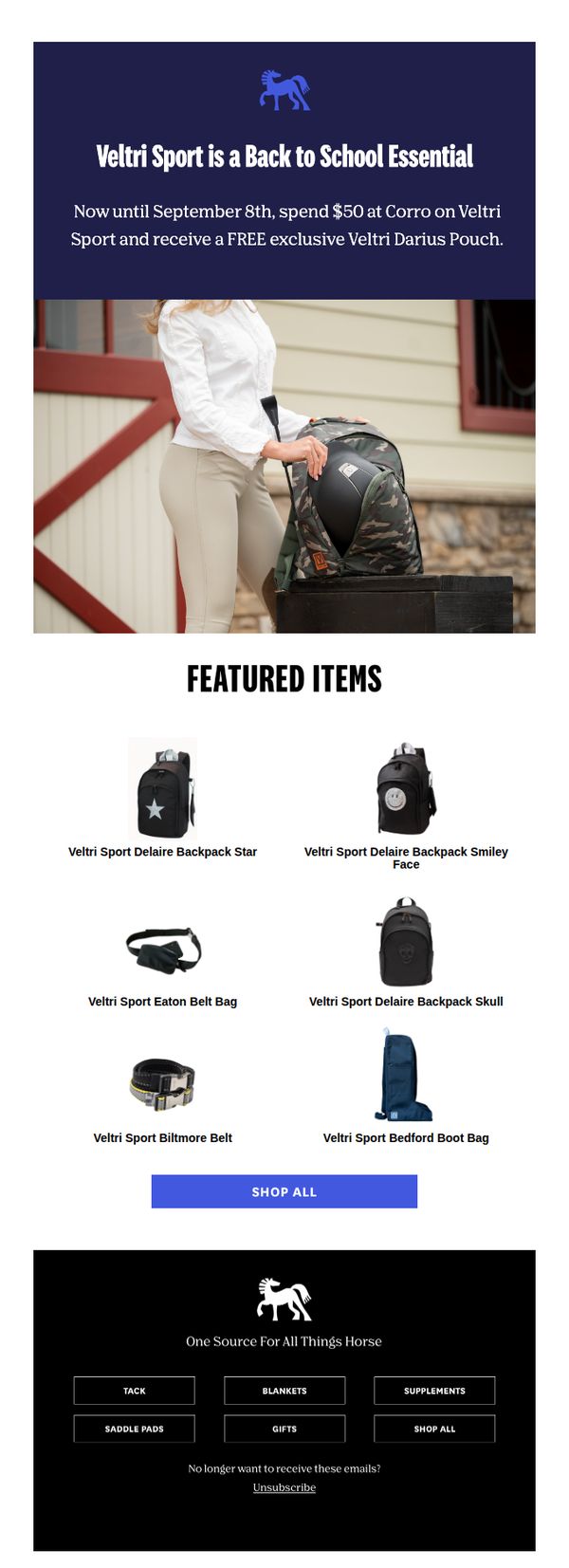 8. Veltri Sport Is On Our Back to School Essentials List