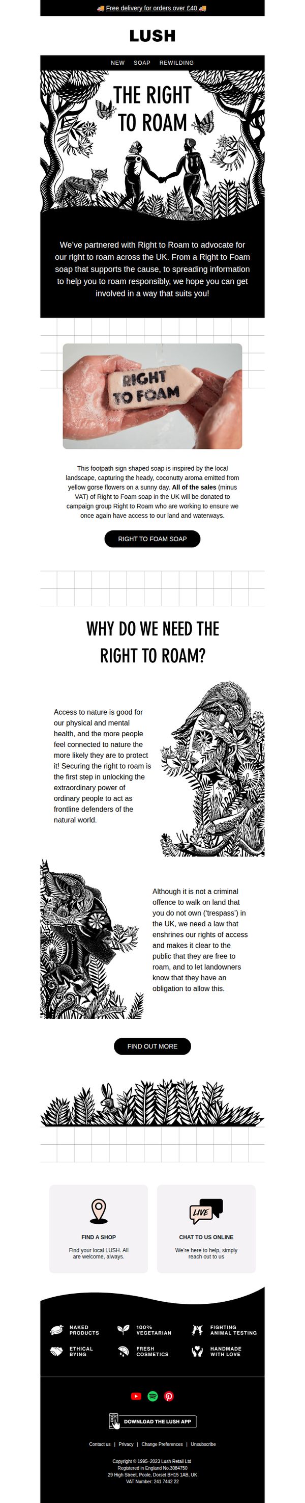 6. Lush - EN: Right to Foam 🫧