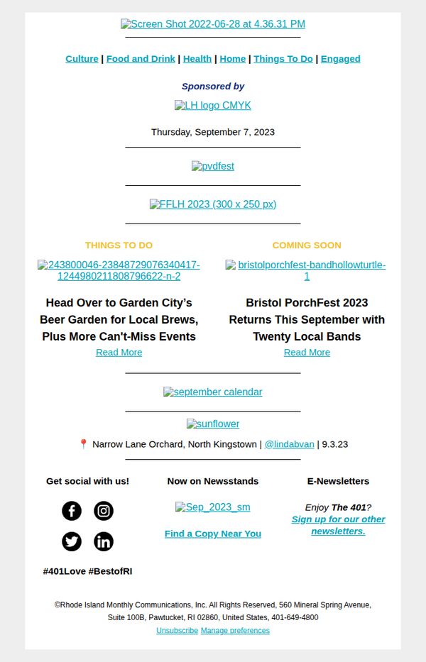7. 9 Things to Know About PVDFest 2023 | Five Can't-Miss Events of the Week | Bristol PorchFest Returns This September
