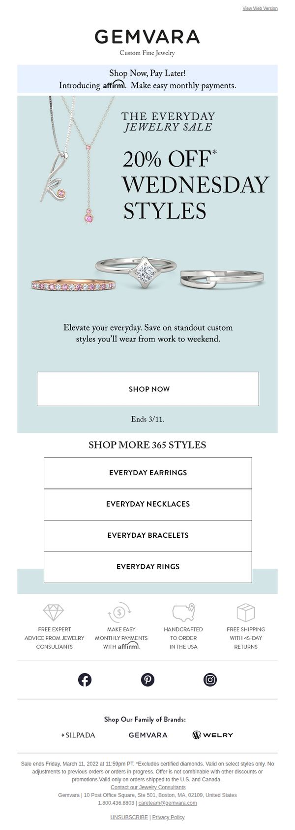 7. Make your everyday shine with 20% OFF!