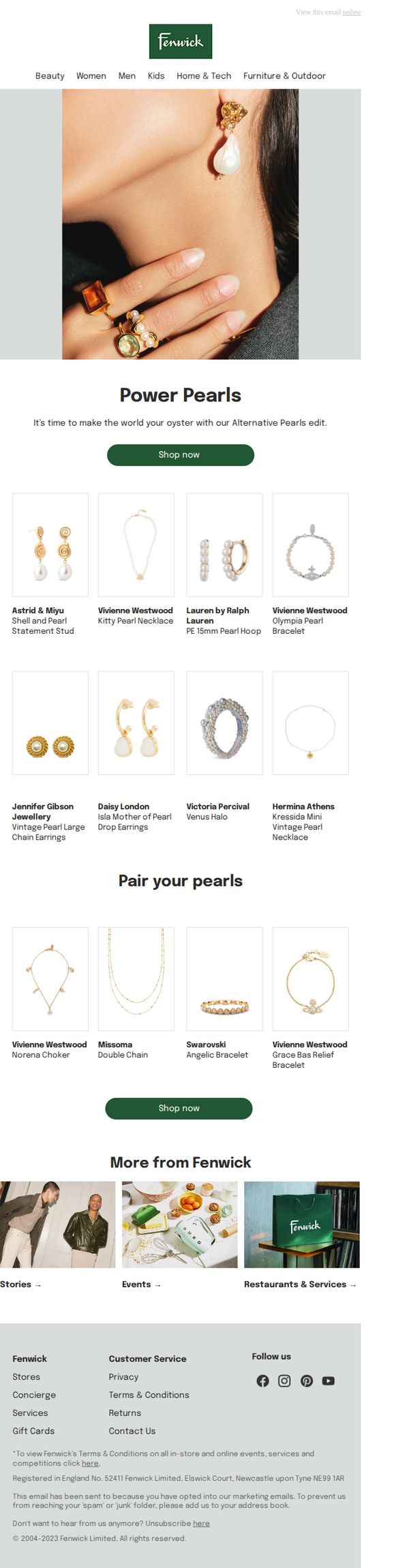 8. How to layer your pearls