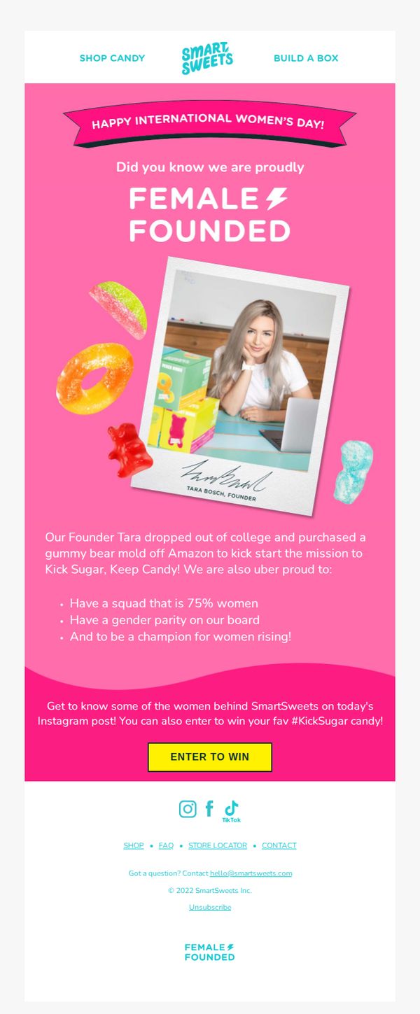 9. Smart Sweets: This calls for celebration 🎉