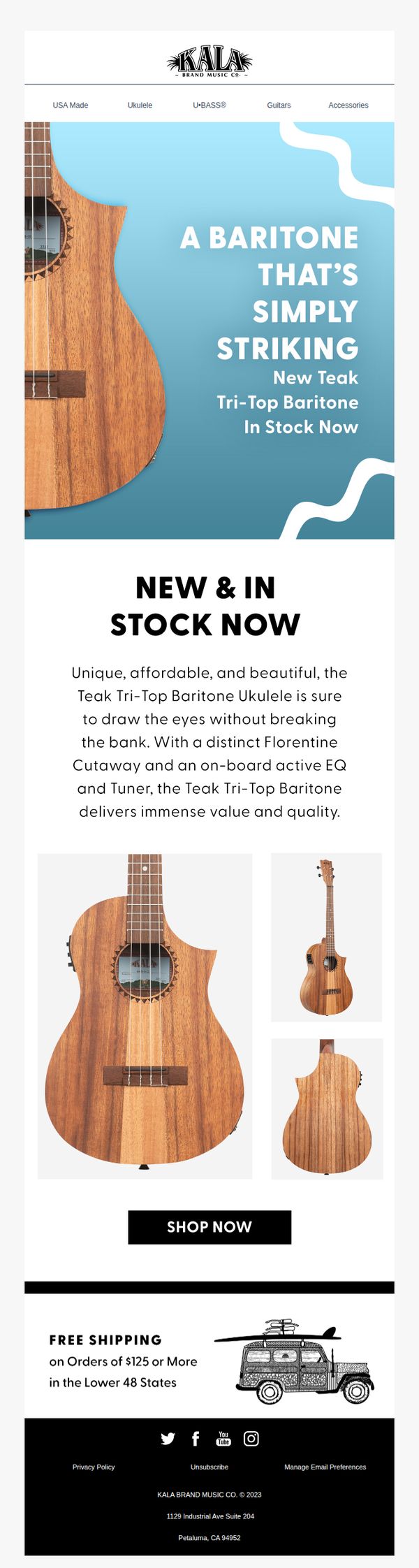 10. In the Market for a New Baritone Uke? 🧐