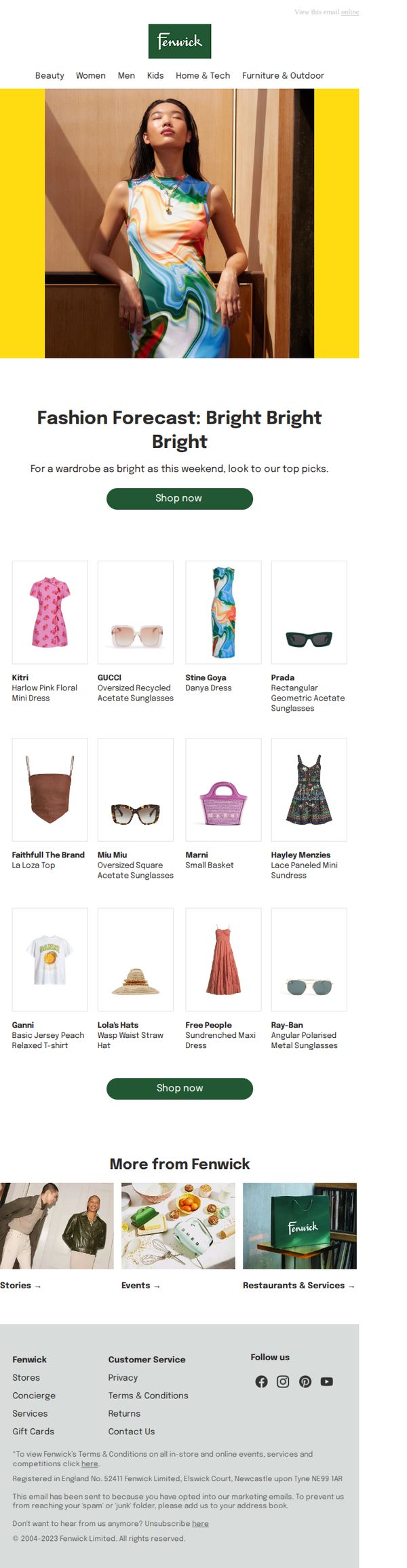 7. Fashion forecast: bright bright bright