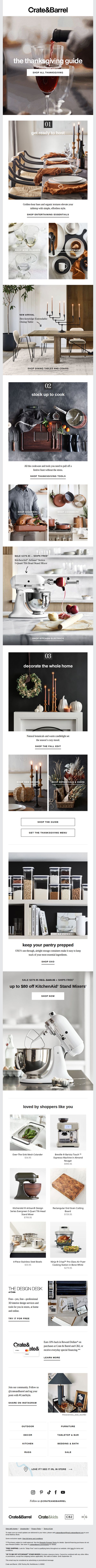 Crate & Barrel