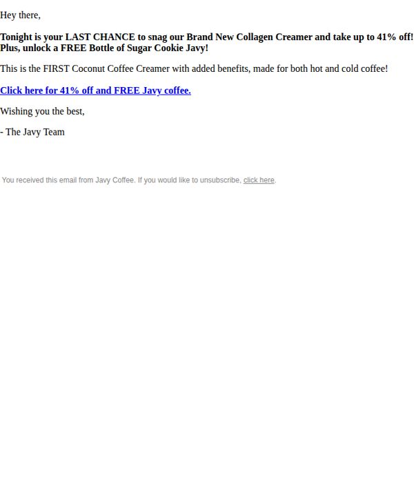 6. Longer Clickable Link