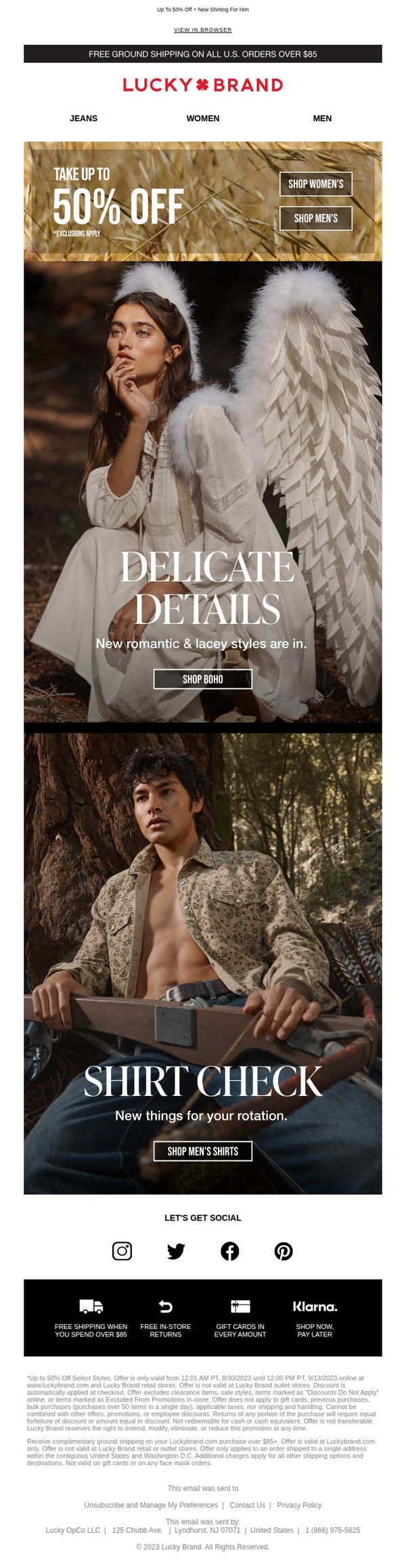 10. Lucky Brand: 😍 Fall In Love With These Romantic Details