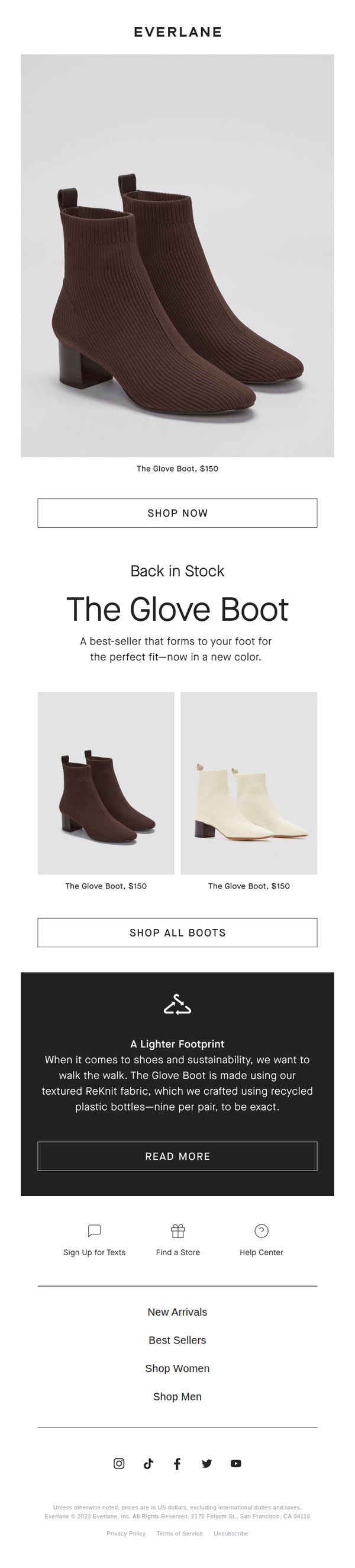 8. Back in Stock: The Glove Boot